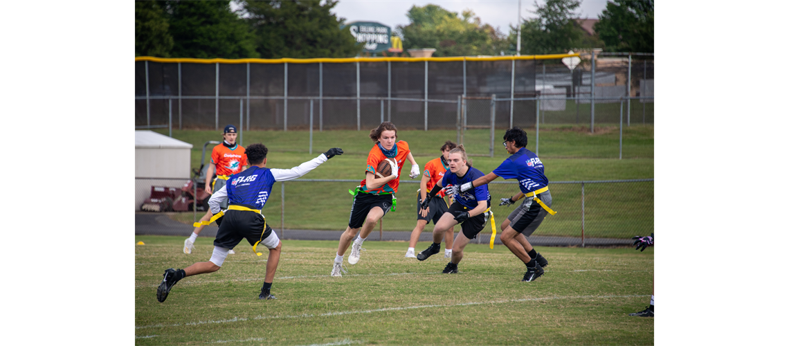 7 on 7 High School Flag